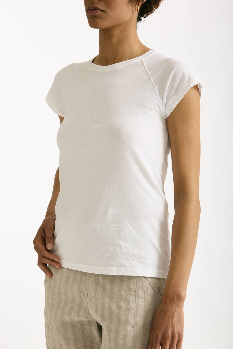 T-shirt in cotone bianco donna Transit par such - 4