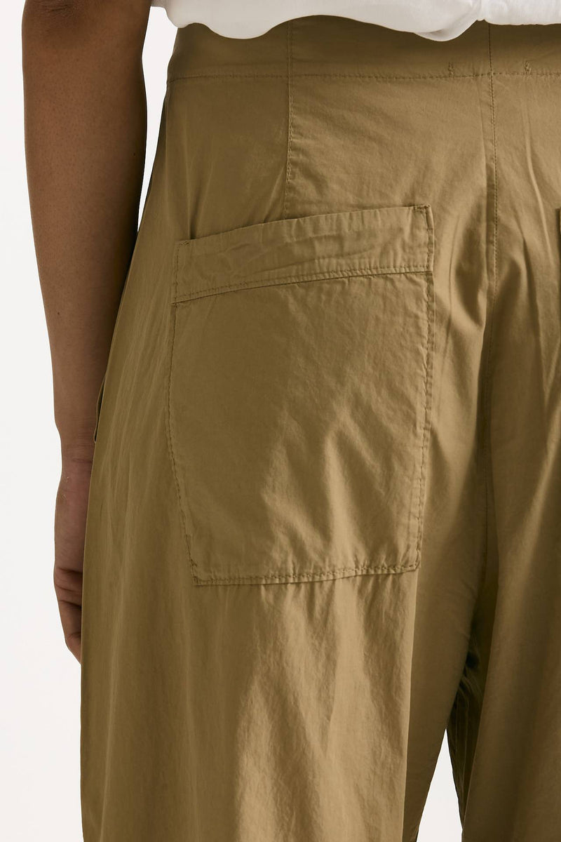 Pantalone in cotone leggero beige scuro donna Transit par such - 5