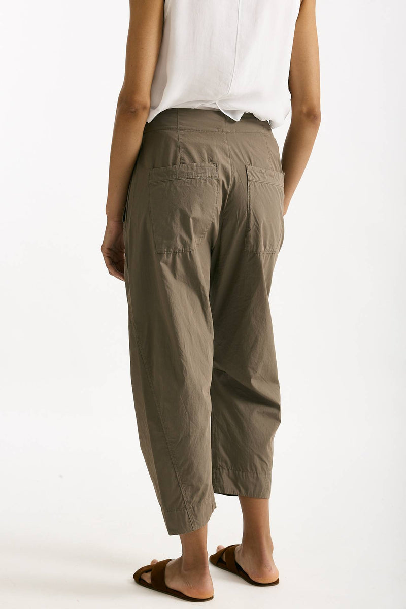Pantalone in cotone leggero taupe donna Transit par such - 2