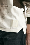 Polo unisex marrone e bianco donna Woc - 7