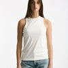 Top girocollo in modal bianco donna Woc - 6