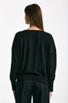 Maglia in cotone nero donna Zanone - 1