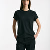T-shirt basica ice-cotton nero donna Zanone - 4