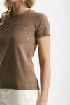 T-shirt basica ice-cotton terra donna Zanone - 5
