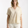 T-shirt over ice-cotton beige donna Zanone - 6