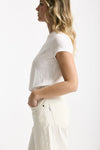 T-shirt basic ice-cotton bianco donna Zanone - 2