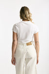 T-shirt basic ice-cotton bianco donna Zanone - 3