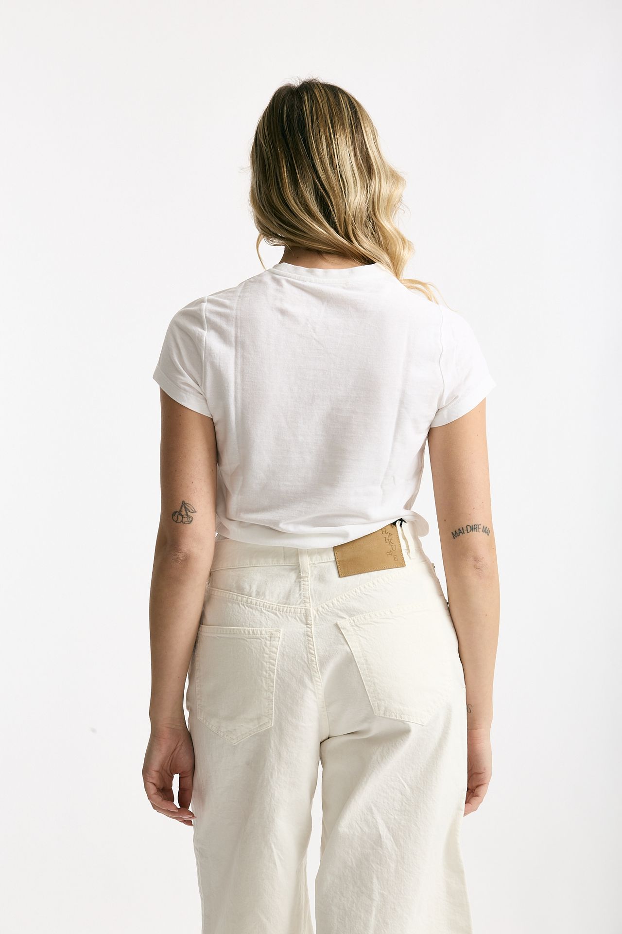 T-shirt basic ice-cotton bianco donna Zanone - 3