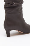 Stivali KALILA in pelle marrone donna Alohas - 7