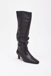 Stivali KALILA in pelle nero donna Alohas - 3