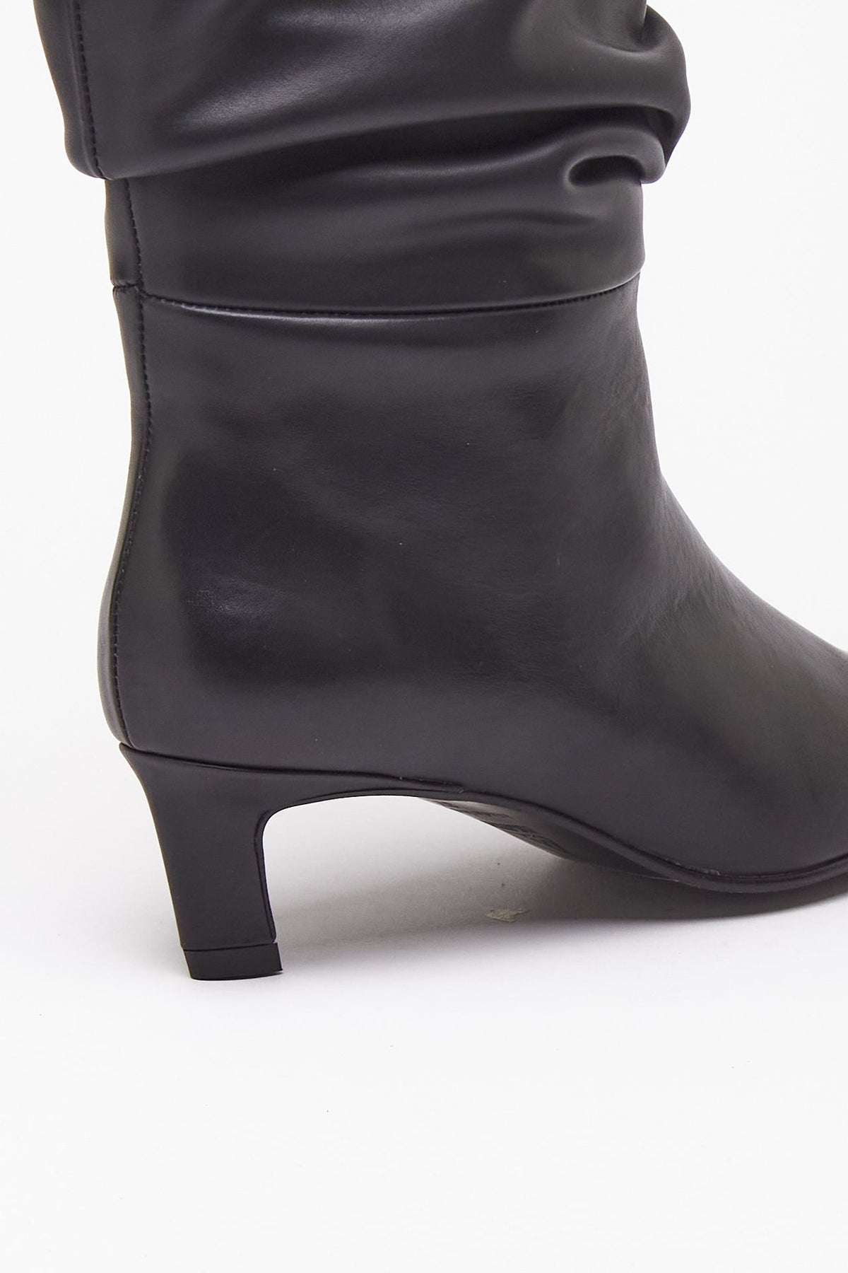 Stivali KALILA in pelle nero donna Alohas - 2