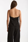 Top gessato nero donna The andamane - 4