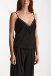 Top gessato nero donna The andamane - 1