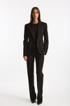 Giacca slim gessata nero donna The andamane - 2