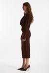 Abito midi marrone donna The andamane - 2