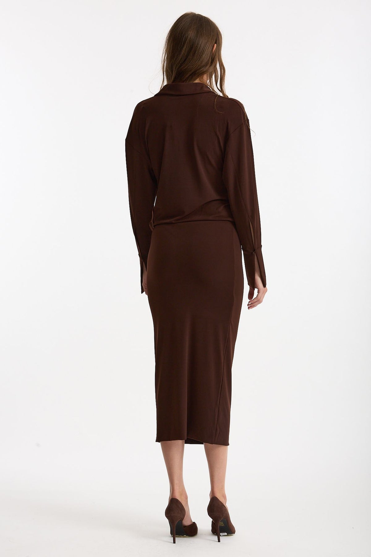 Abito midi marrone donna The andamane - 3