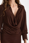 Abito midi marrone donna The andamane - 5