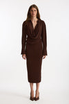 Abito midi marrone donna The andamane - 1