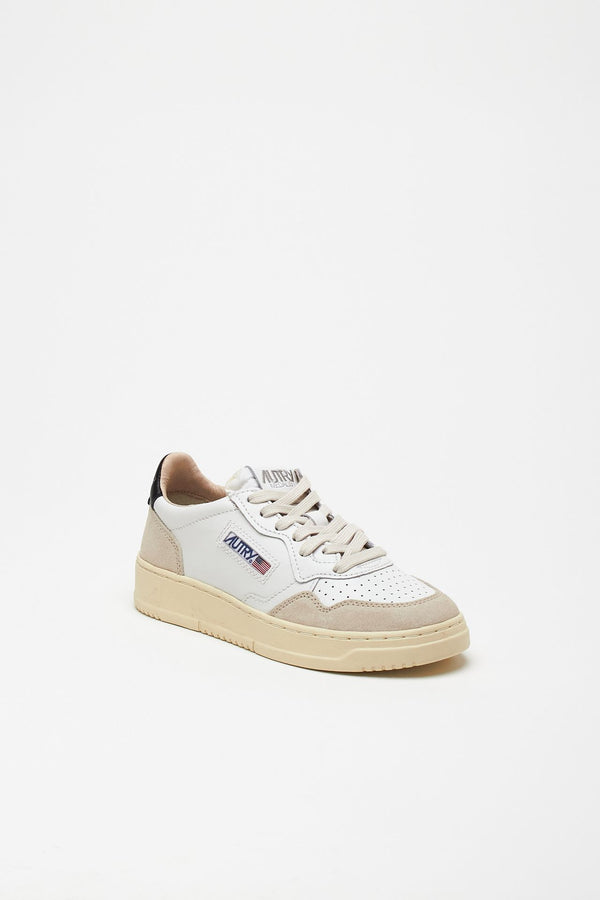 Sneakers MEDALIST LOW-AULW-LS21 in pelle e suede donna Autry