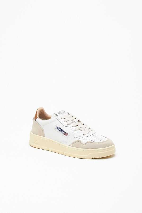 Sneakers MEDALIST LOW-AULW-LS02 in pelle e suede donna Autry