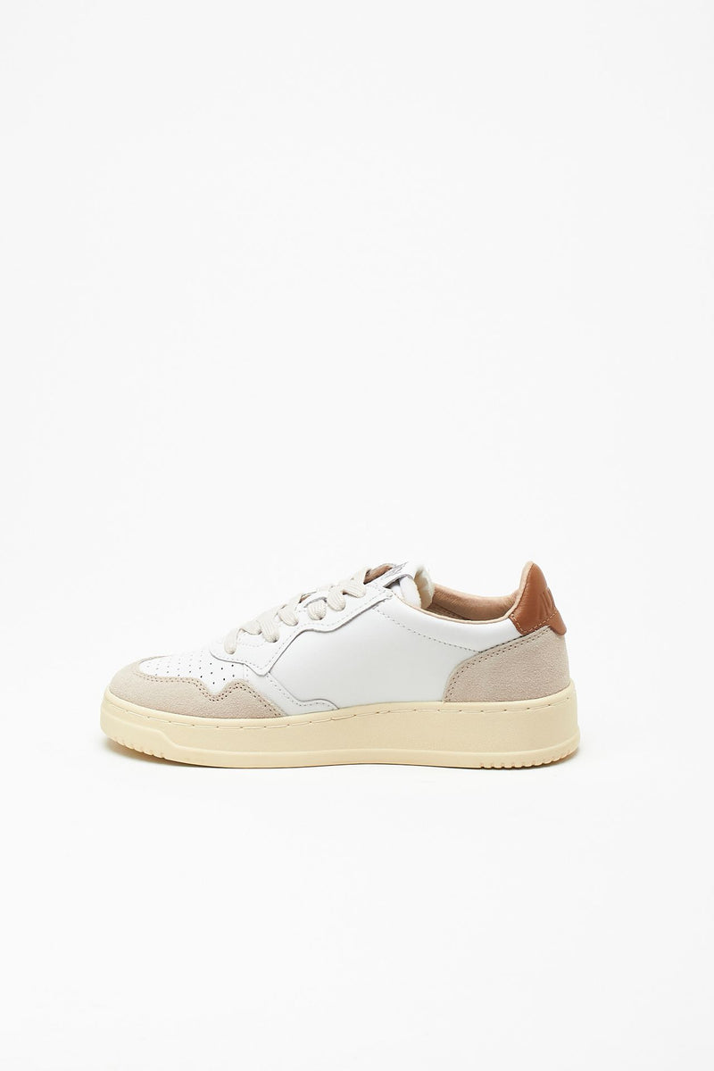 Sneakers MEDALIST LOW-AULW-LS02 in pelle e suede donna Autry - 4