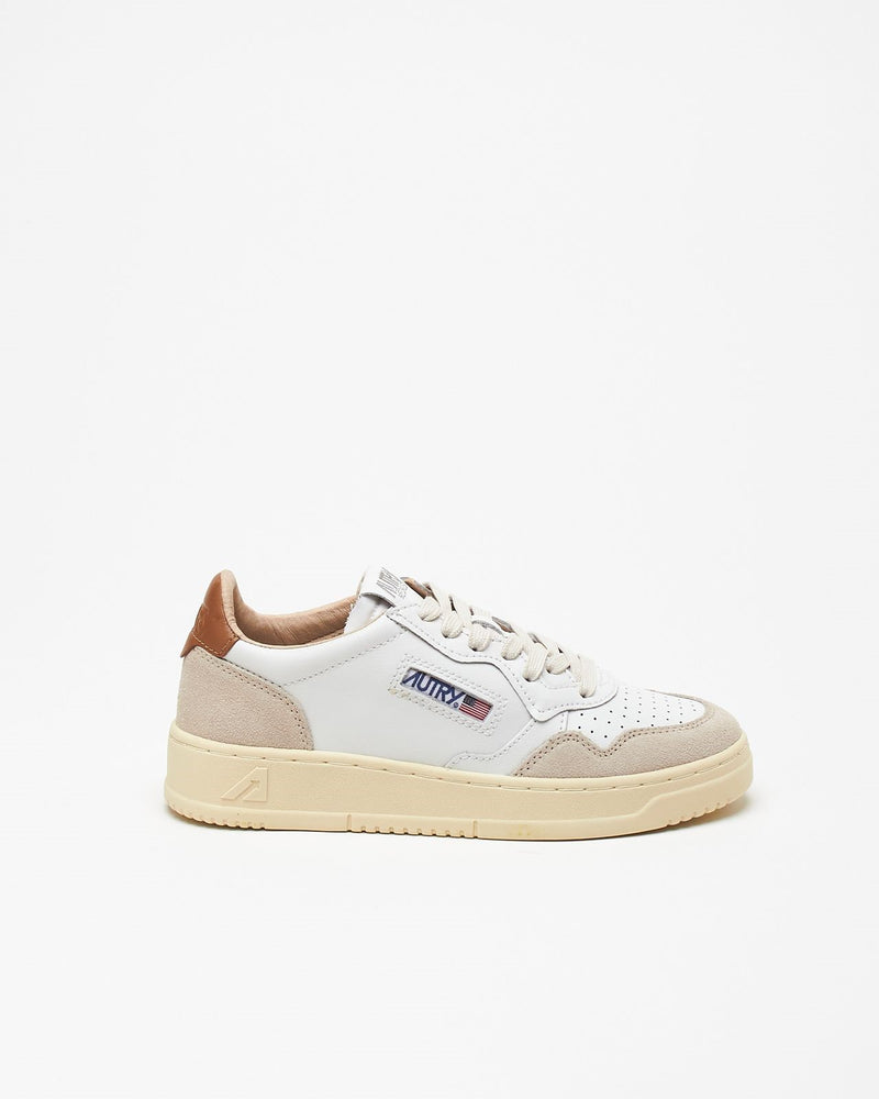 Sneakers MEDALIST LOW-AULW-LS02 in pelle e suede donna Autry - 8