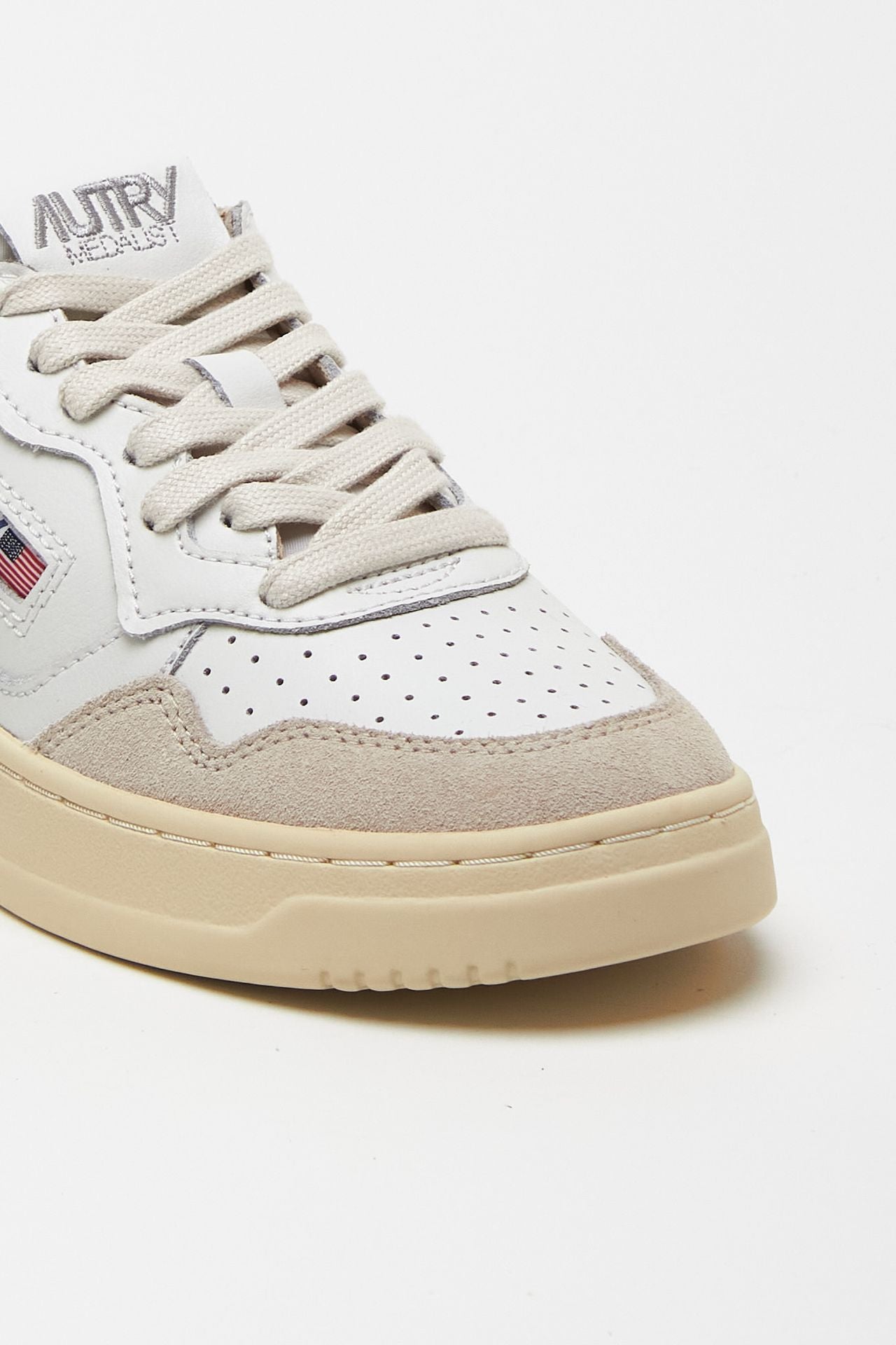 Sneakers MEDALIST LOW-AULW-LS18 in pelle e suede donna Autry - 5