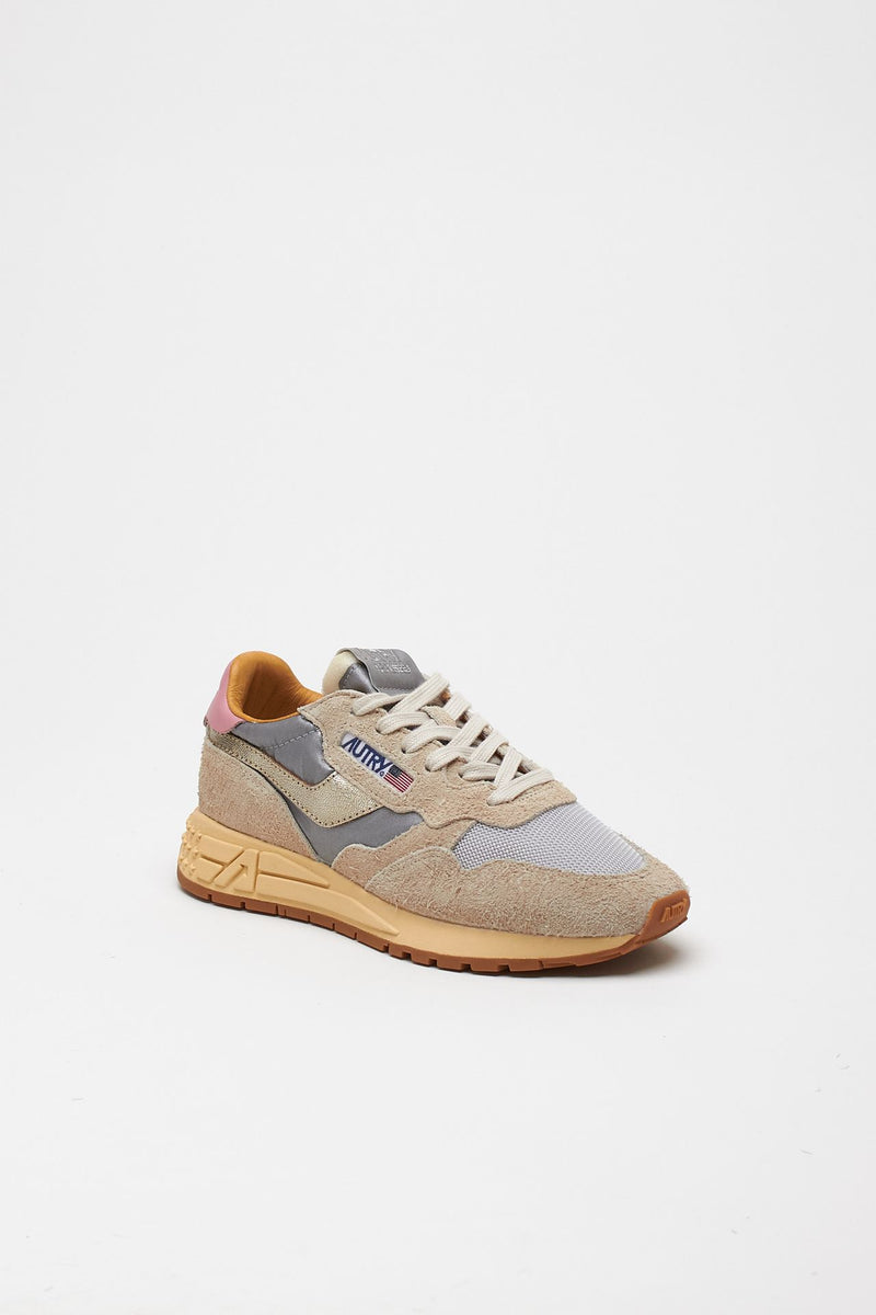 Sneakers REELWIND LOW-WWLW-RL06 in pelle e suede donna Autry - 2
