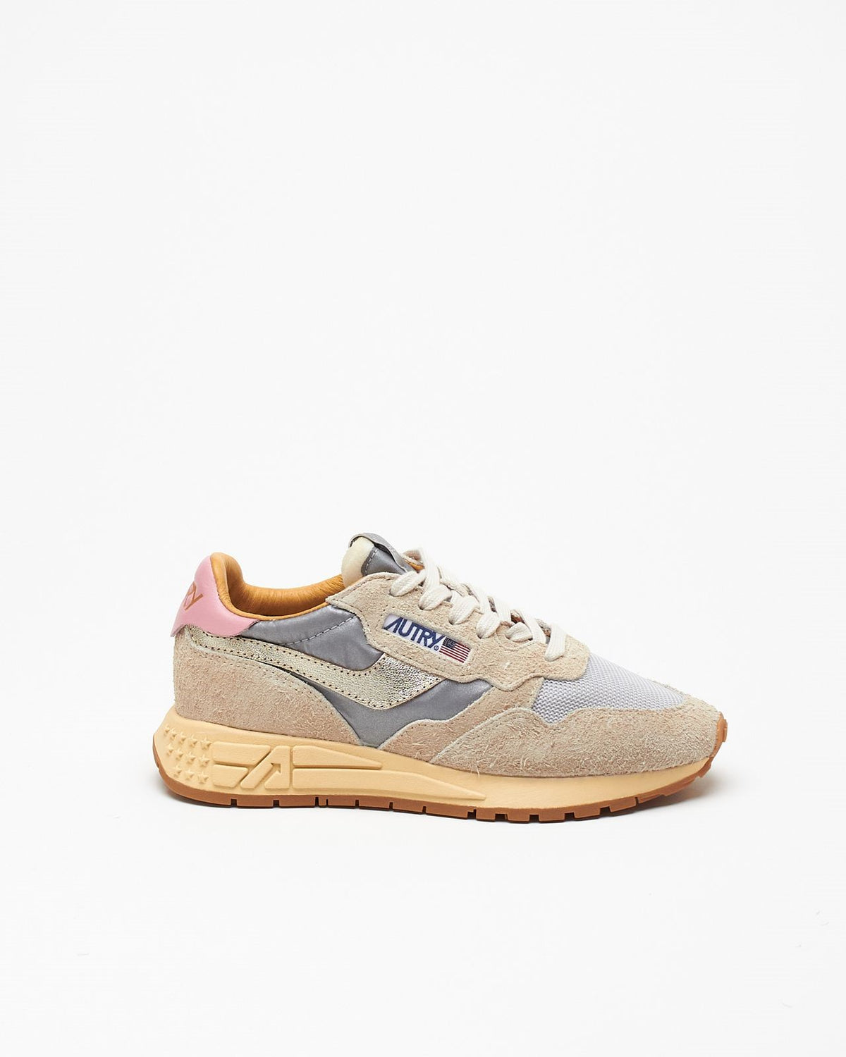 Sneakers REELWIND LOW-WWLW-RL06 in pelle e suede donna Autry - 8