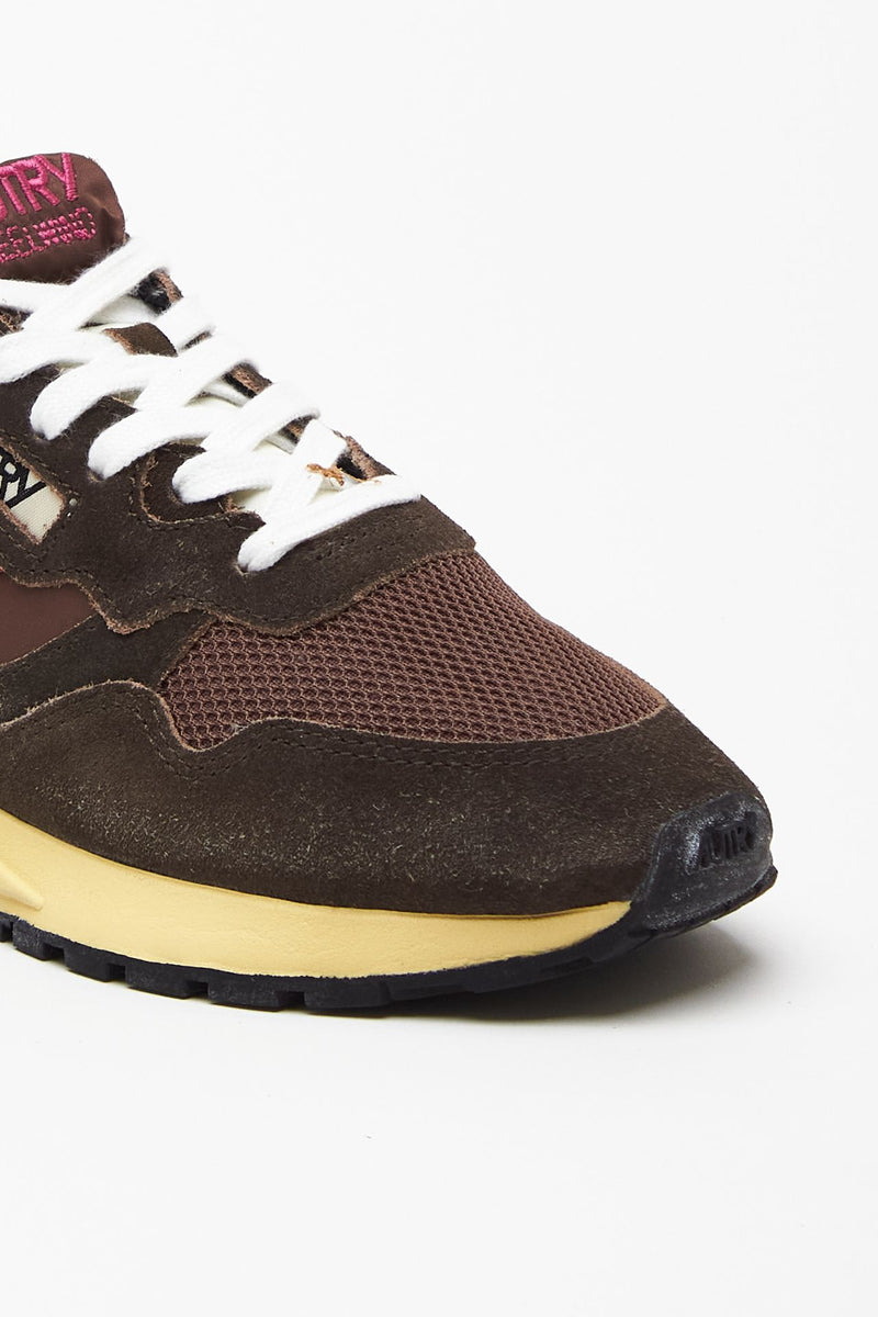 Sneakers REELWIND LOW-WWLW-GQ08 in pelle e suede donna Autry - 5