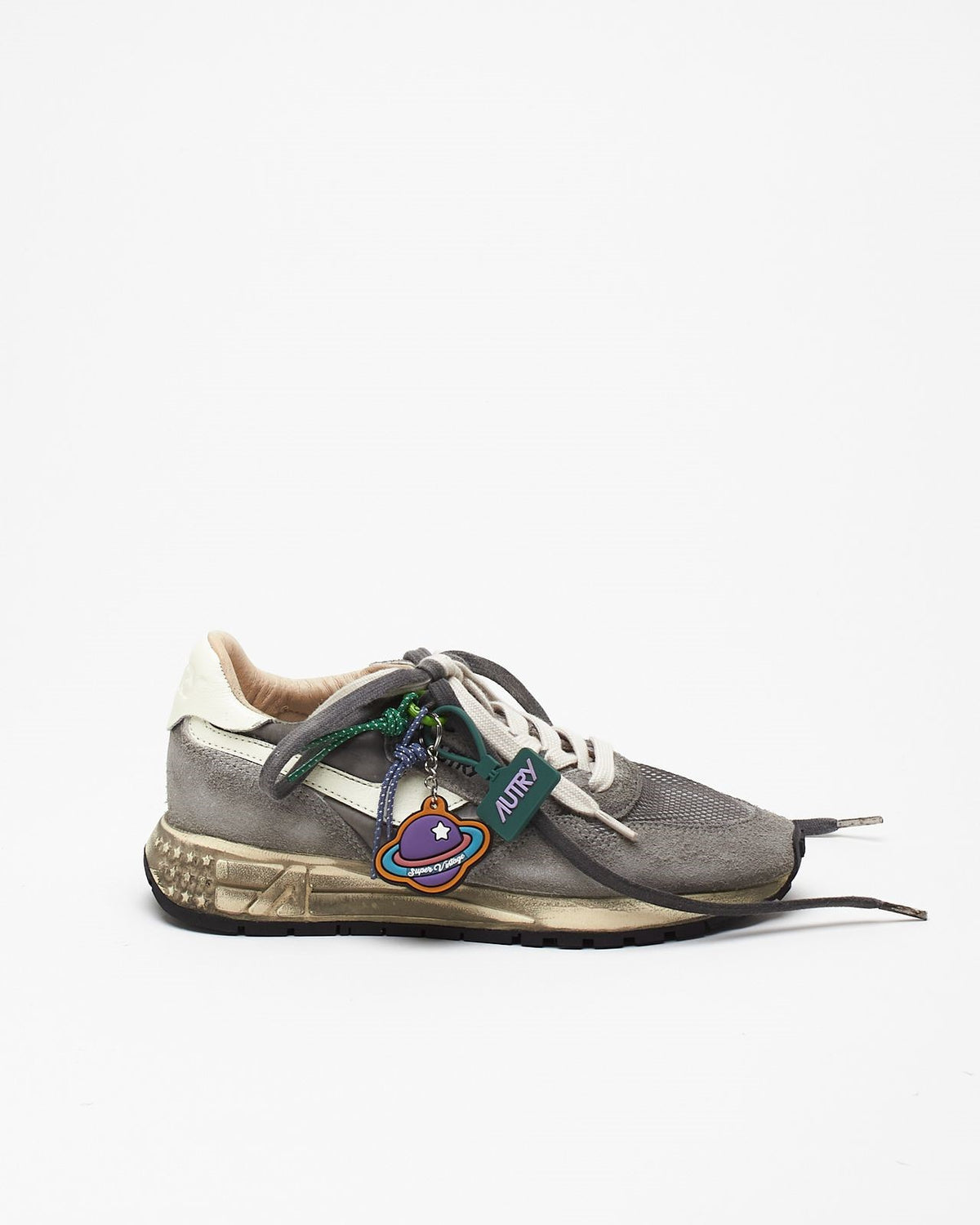 Sneakers REELWIND LOW-WWLW-YG04 in pelle e suede donna Autry - 8