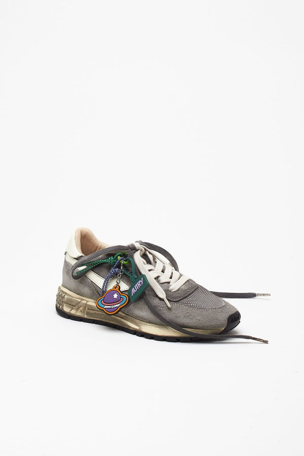 Sneakers REELWIND LOW-WWLW-YG04 in pelle e suede donna Autry