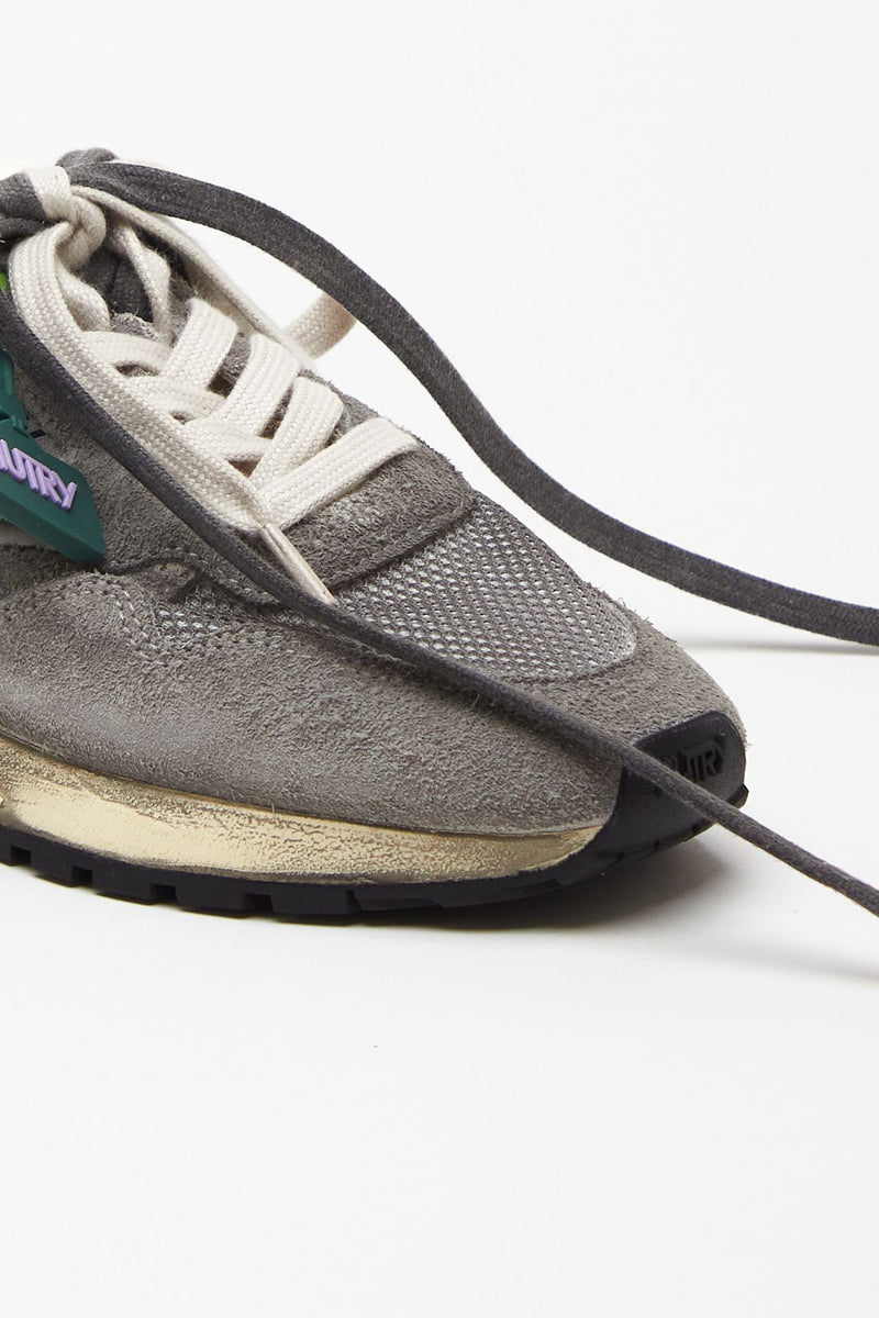 Sneakers REELWIND LOW-WWLW-YG04 in pelle e suede donna Autry - 5