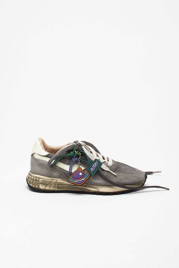 Sneakers REELWIND LOW-WWLW-YG04 in pelle e suede donna Autry