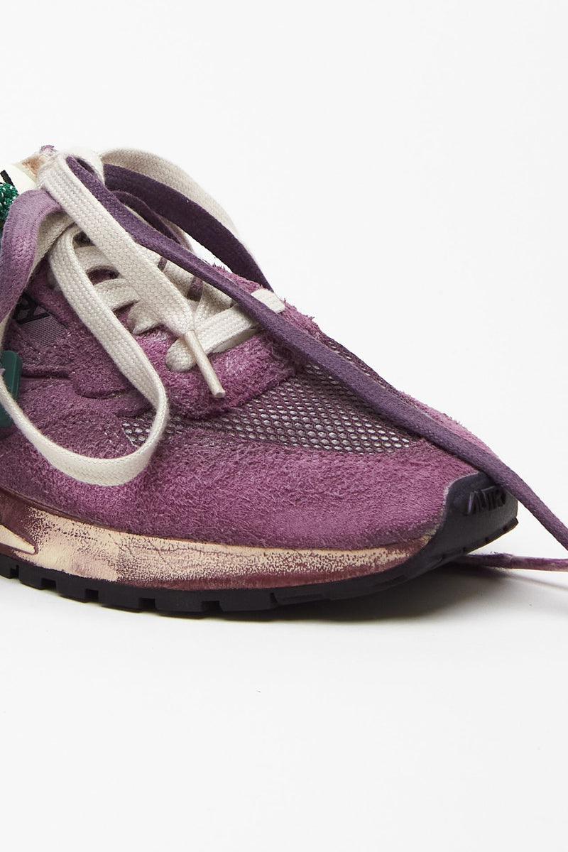 Sneakers REELWIND LOW-WWLW-YG05 in pelle e suede donna Autry - 5