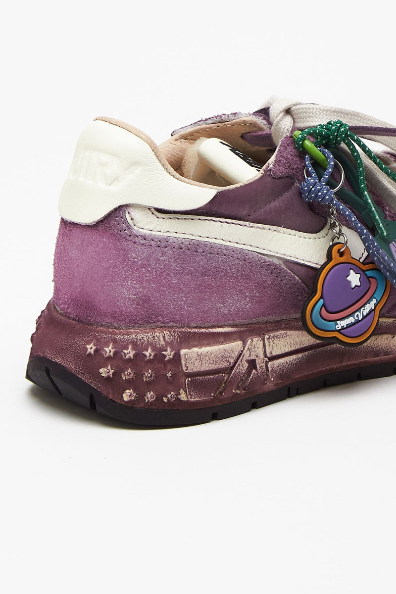 Sneakers REELWIND LOW-WWLW-YG05 in pelle e suede donna Autry - 7