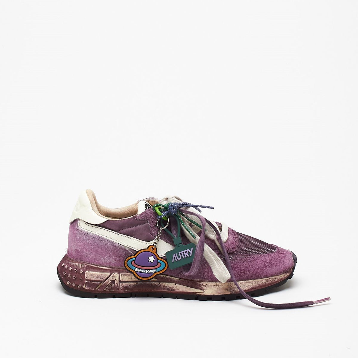 Sneakers REELWIND LOW-WWLW-YG05 in pelle e suede donna Autry - 8