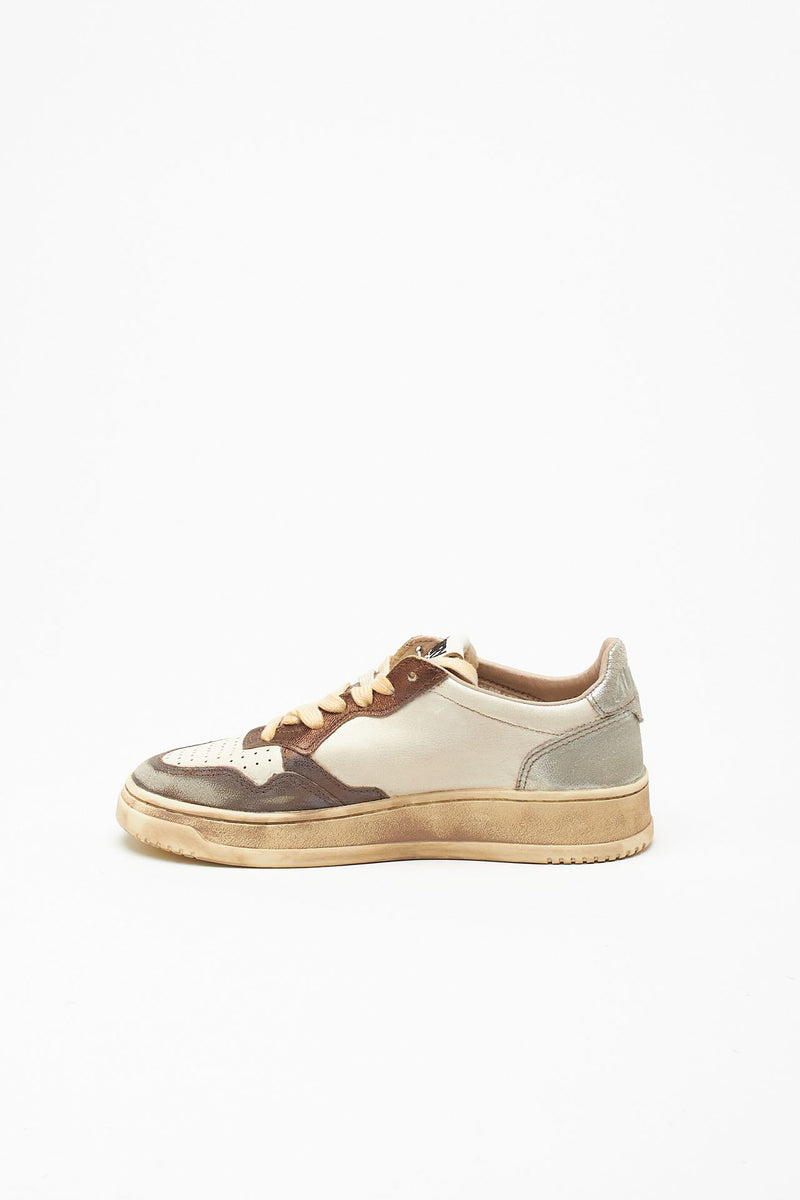 Sneakers MEDALIST LOW SUPER VINTAGE-AVLW-MT08 in pelle donna Autry - 4