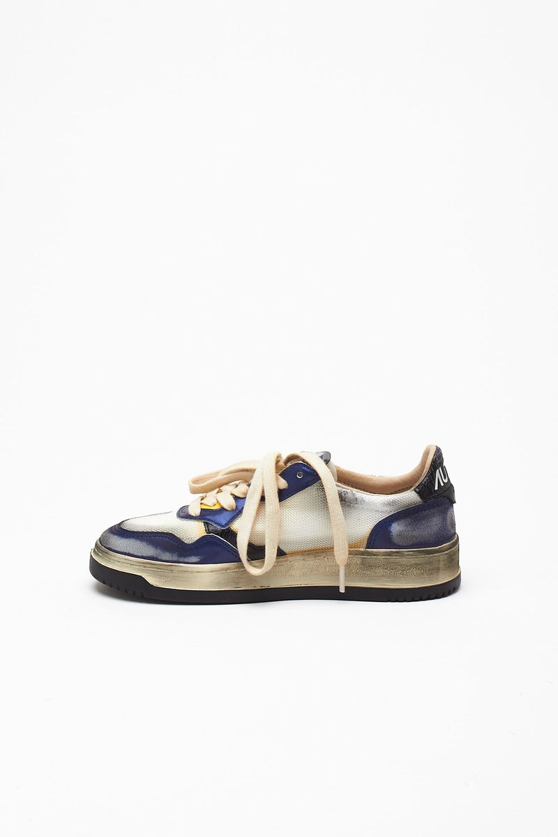 Sneakers MEDALIST LOW SUPER VINTAGE-AVLW-KH03 in pelle donna Autry - 4