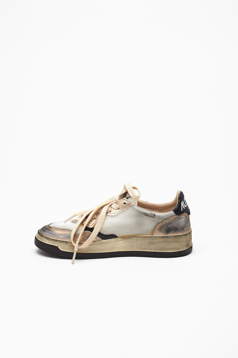 Sneakers MEDALIST LOW SUPER VINTAGE-AVLW-MS09 in pelle donna Autry - 4