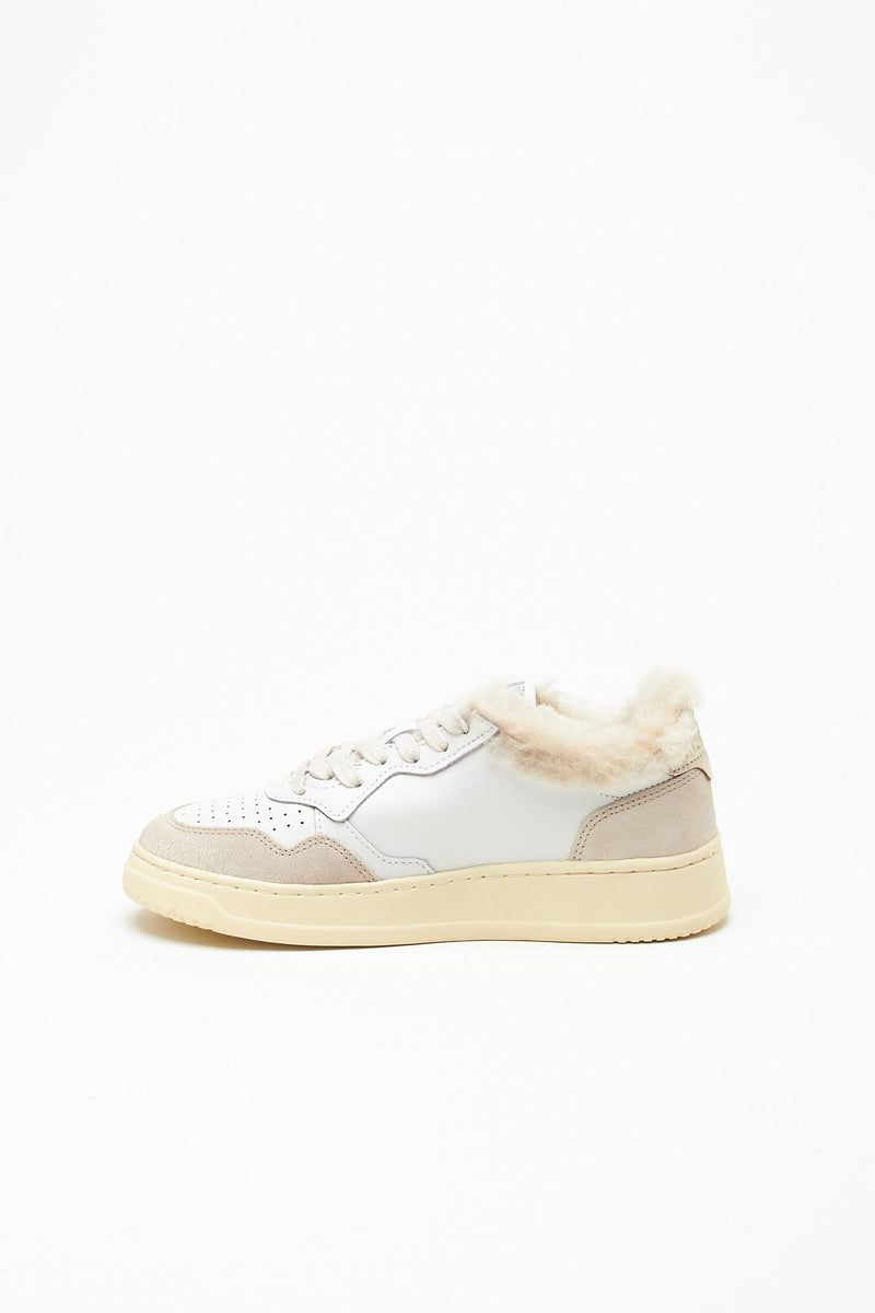 Sneakers MEDALIST MID-AUXW-LS75 in pelle e suede donna Autry - 4