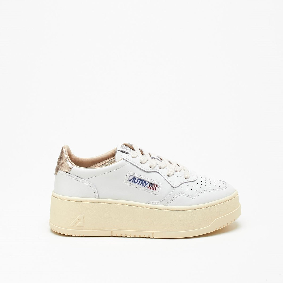 Sneakers MEDALIST PLATFORM MID-PTLW-LL27 in pelle e suede donna Autry - 8