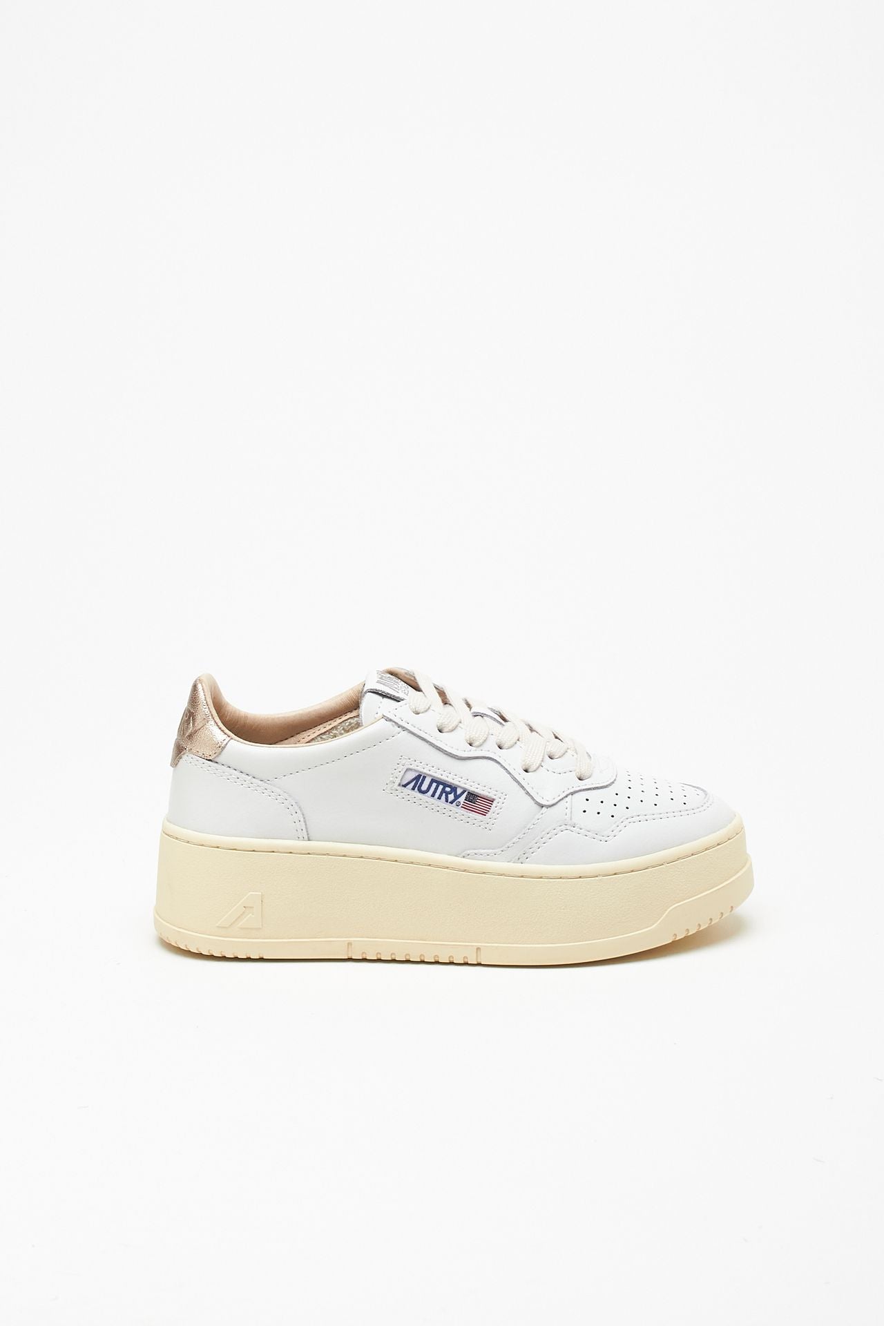 Sneakers MEDALIST PLATFORM MID-PTLW-LL27 in pelle e suede donna Autry - 1