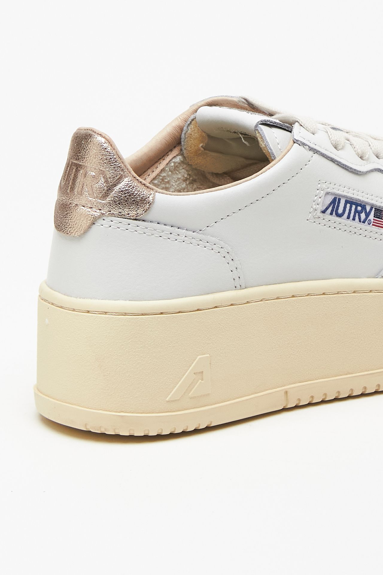 Sneakers MEDALIST PLATFORM MID-PTLW-LL27 in pelle e suede donna Autry - 7