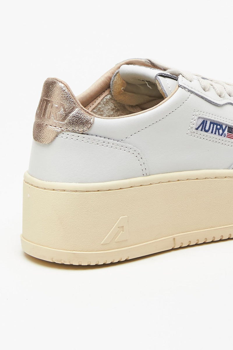 Sneakers MEDALIST PLATFORM MID-PTLW-LL27 in pelle e suede donna Autry - 7