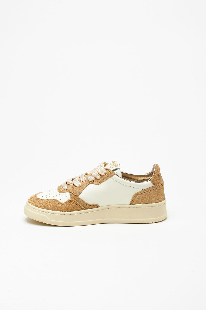 Sneakers MEDALIST LOW-AULW-TA03 in pelle e suede donna Autry - 4