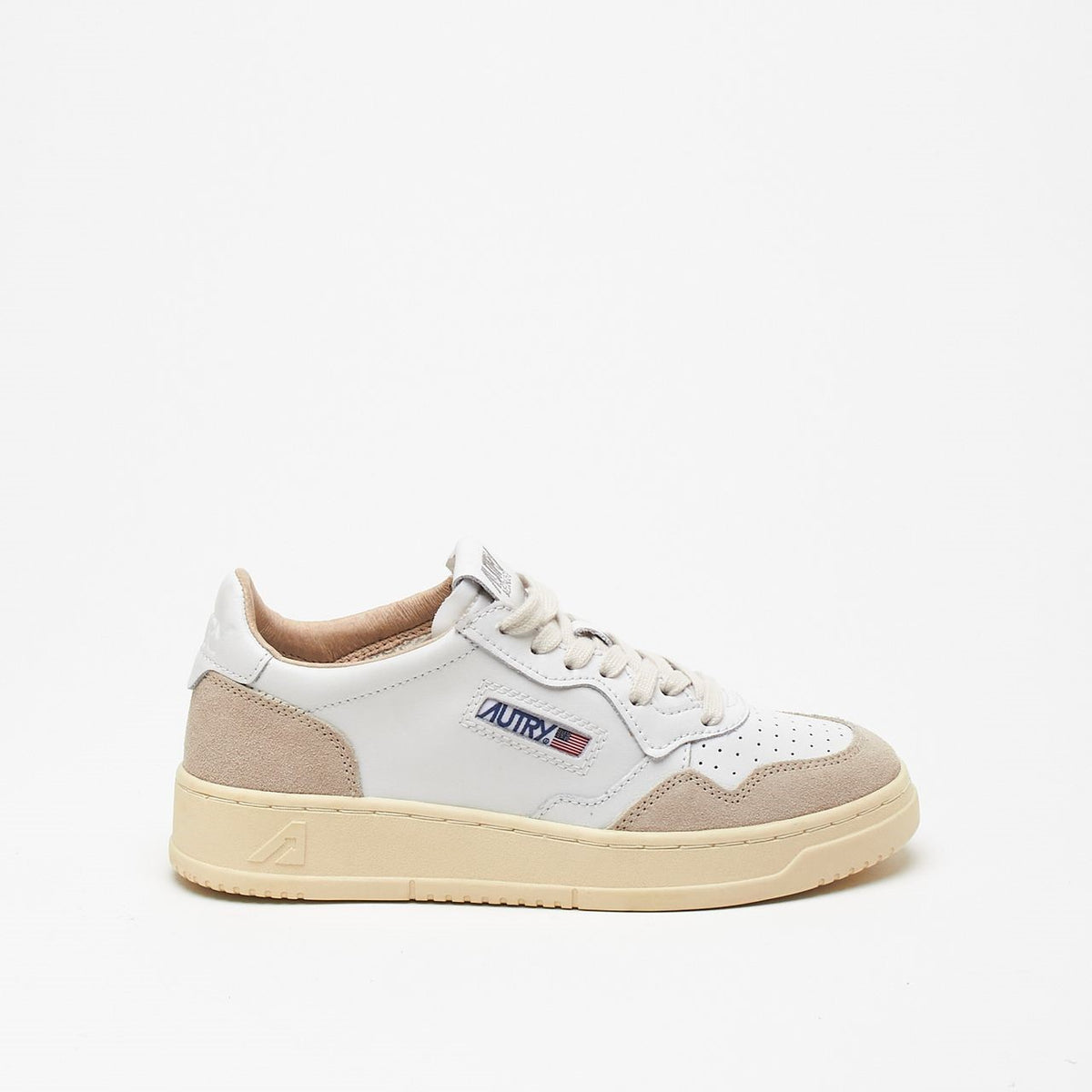 Sneakers MEDALIST LOW-AULW-LS33 in pelle e camoscio donna Autry - 8