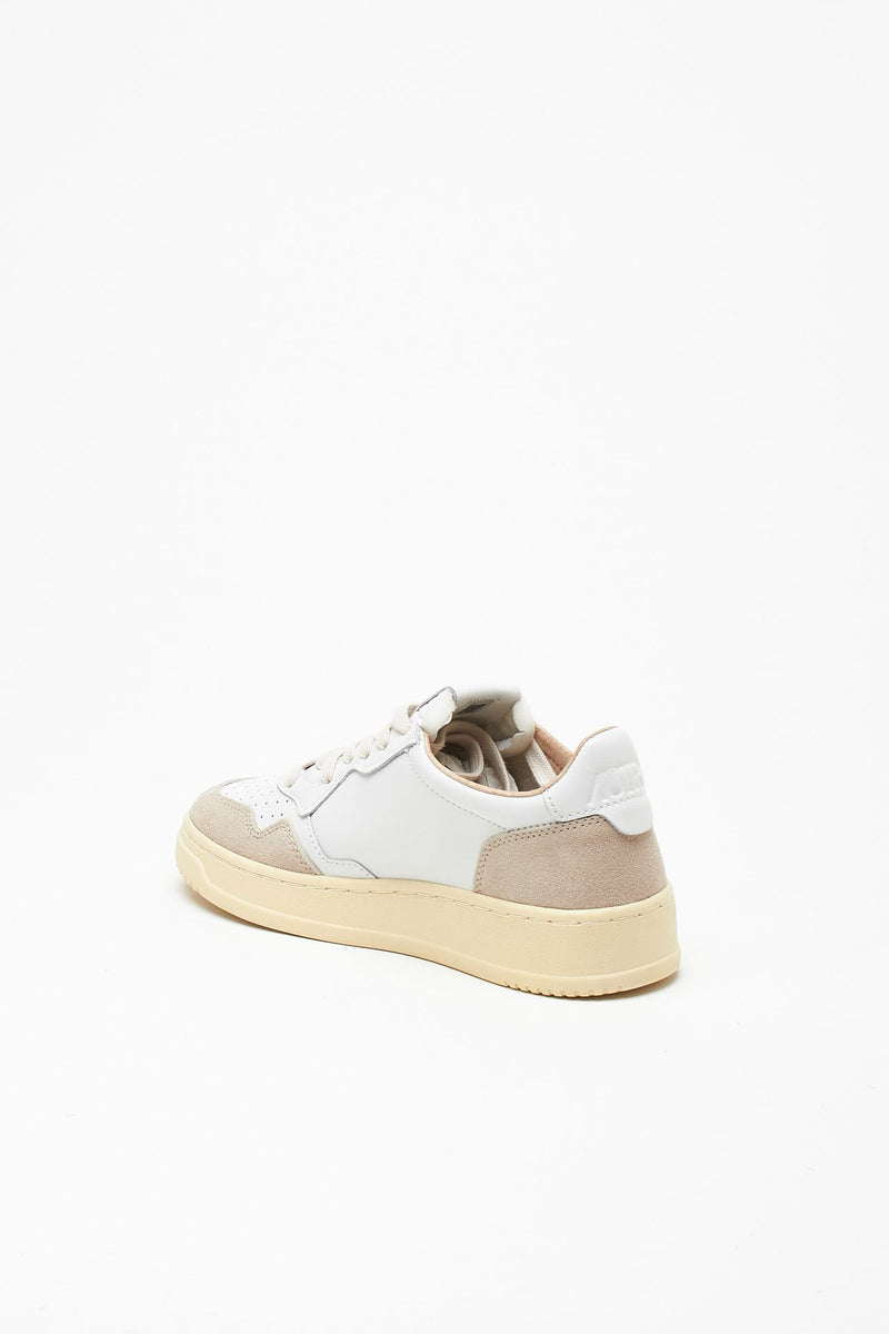 Sneakers MEDALIST LOW-AULW-LS33 in pelle e camoscio donna Autry - 3