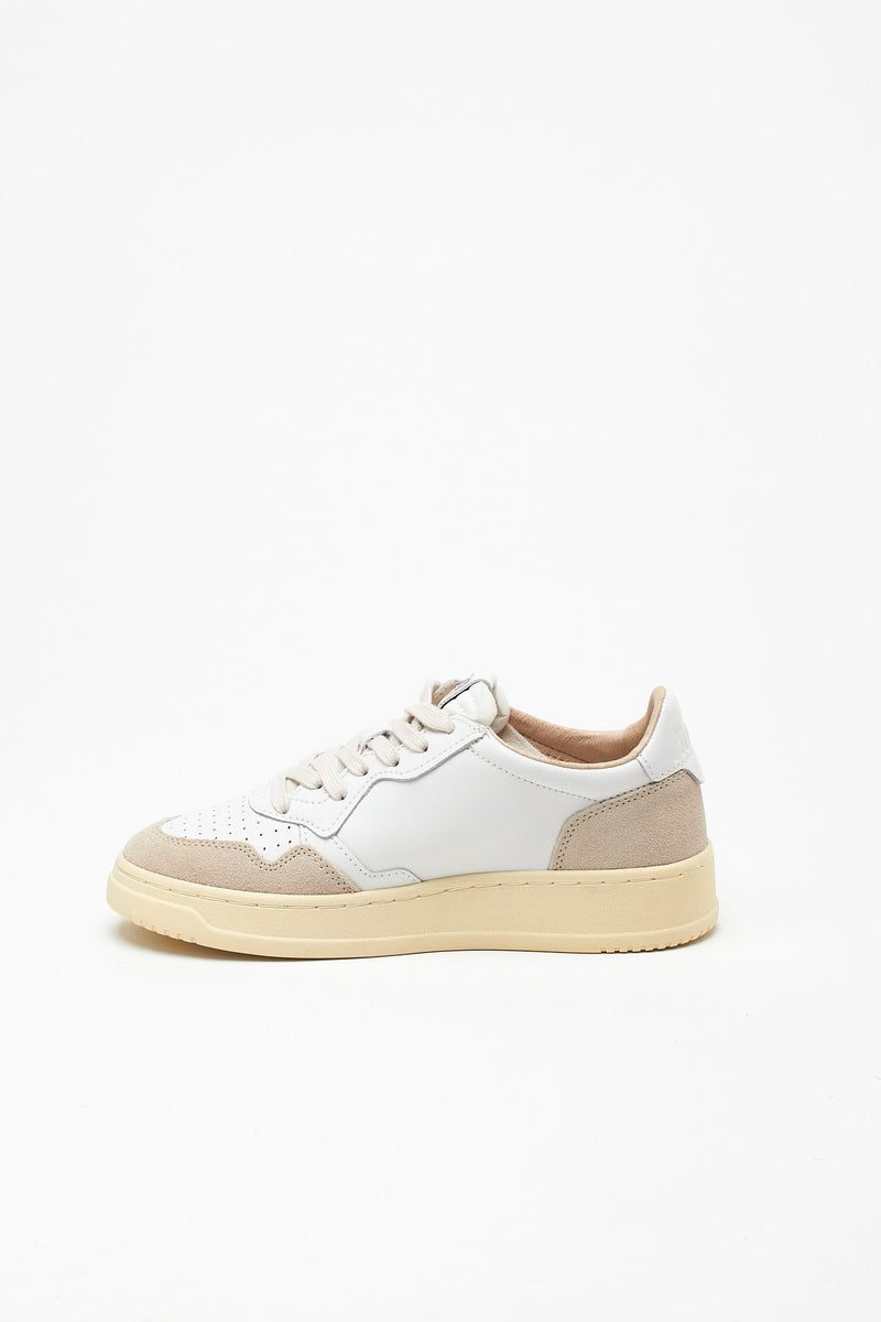 Sneakers MEDALIST LOW-AULW-LS33 in pelle e camoscio donna Autry - 4
