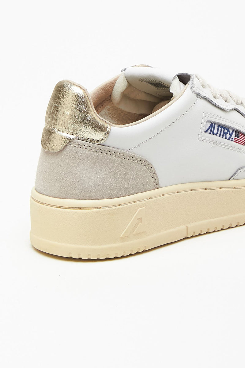 Sneakers MEDALIST LOW-AULW-LS75 in pelle e camoscio donna Autry - 7